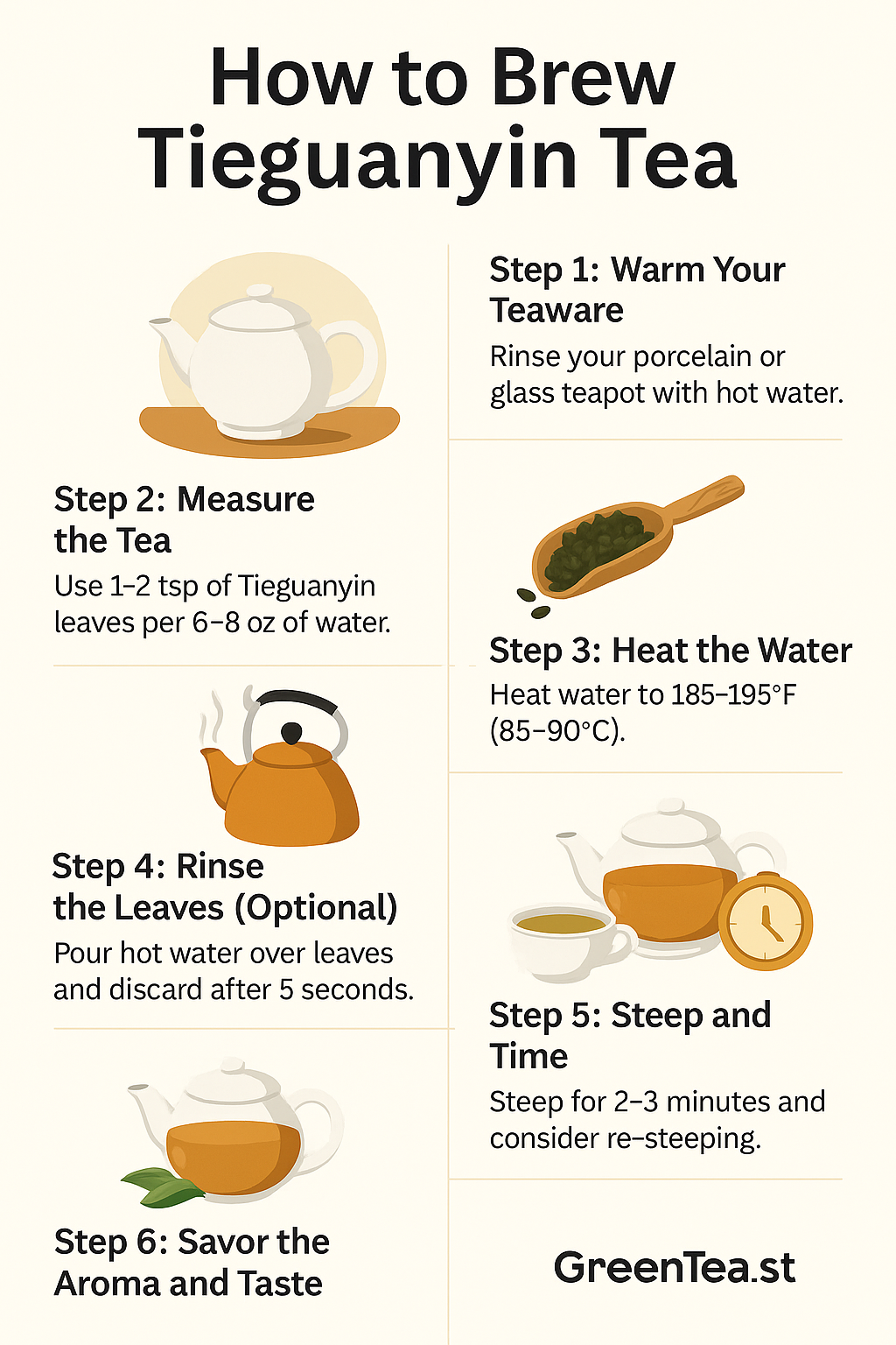 How to Brew Tieguanyin Tea Properly
