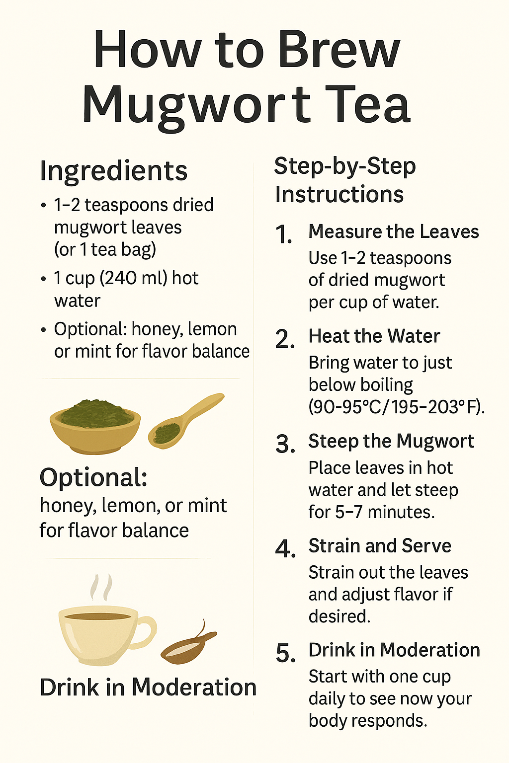 Mugwort Tea