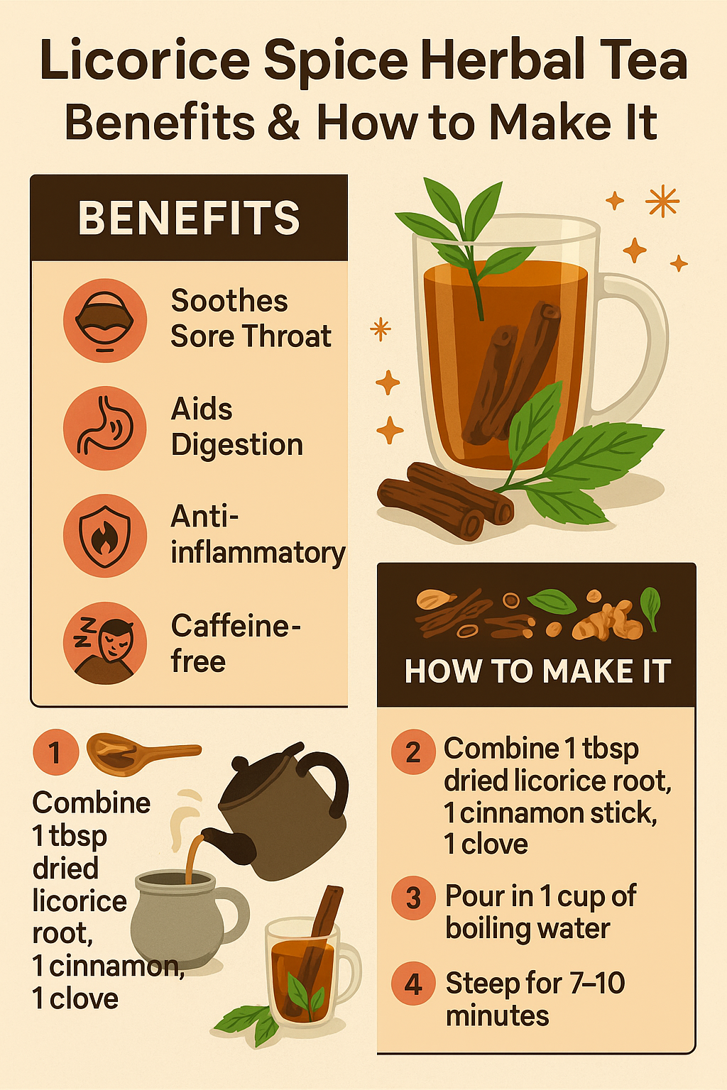 Licorice Spice Herbal Tea: Benefits and Side Effects