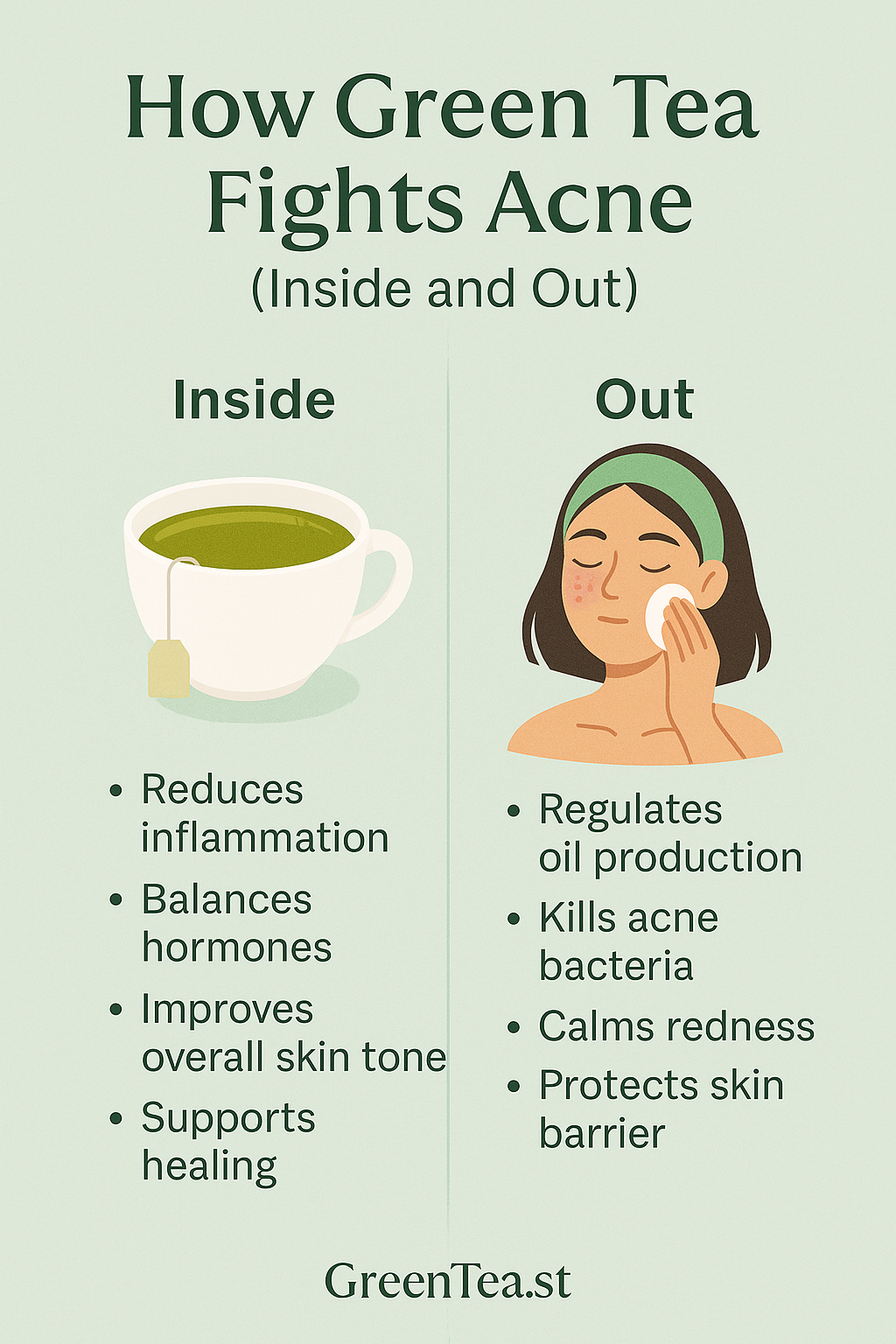 Skin Benefits of Green Tea for Acne