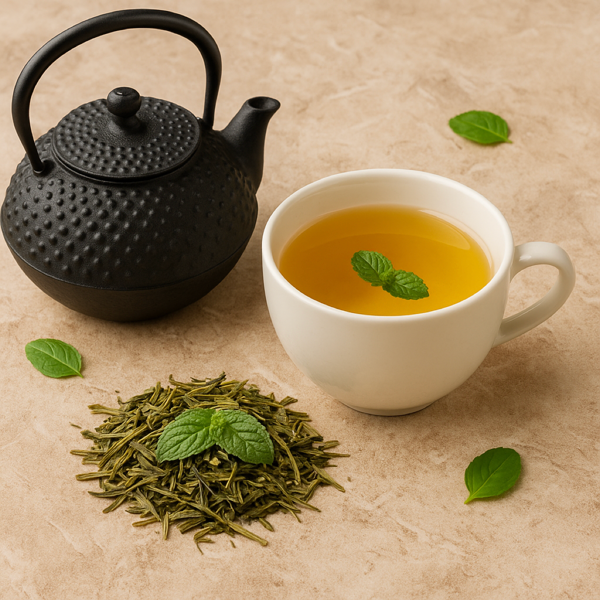 Genmaicha: “Popcorn Tea”
