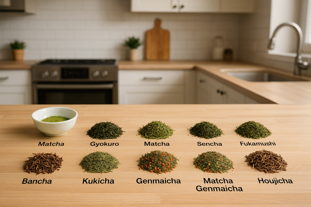 Types of Green Tea