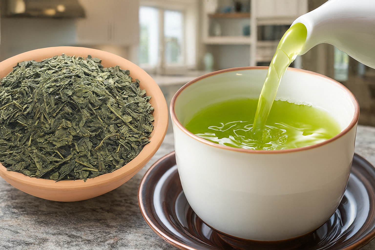 Sencha green Tea