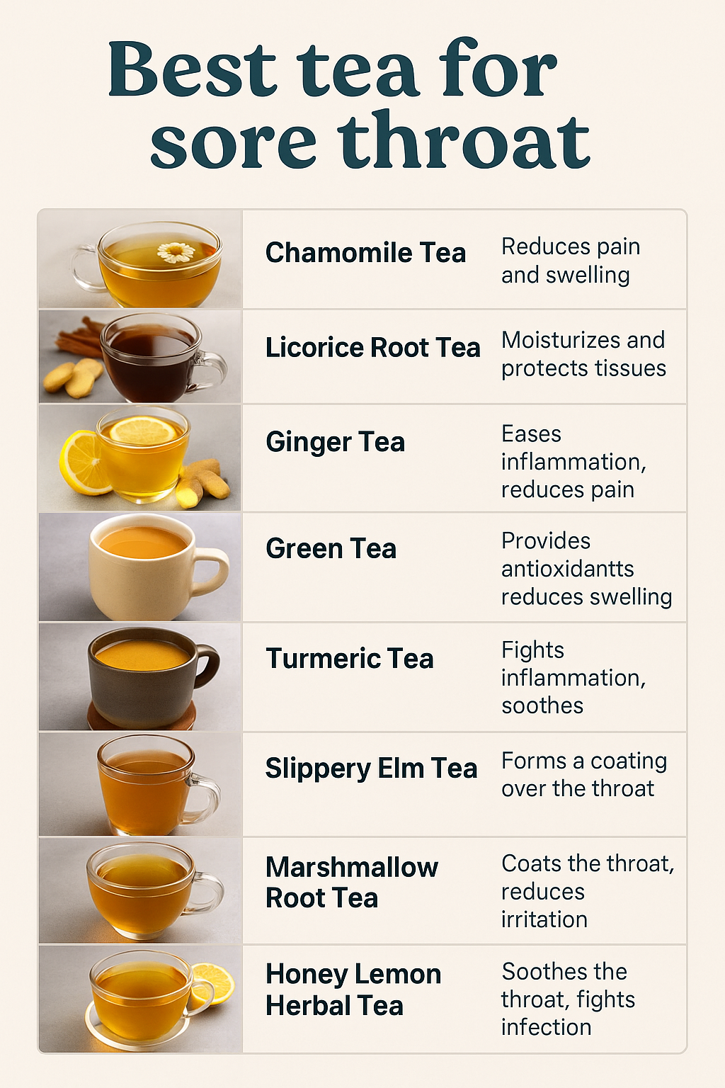 Best Tea for Sore Throat