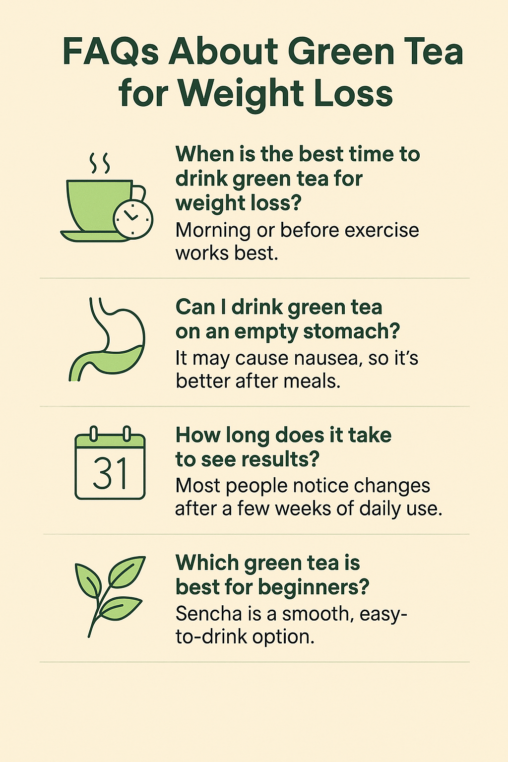 Best Green Tea for Weight Loss