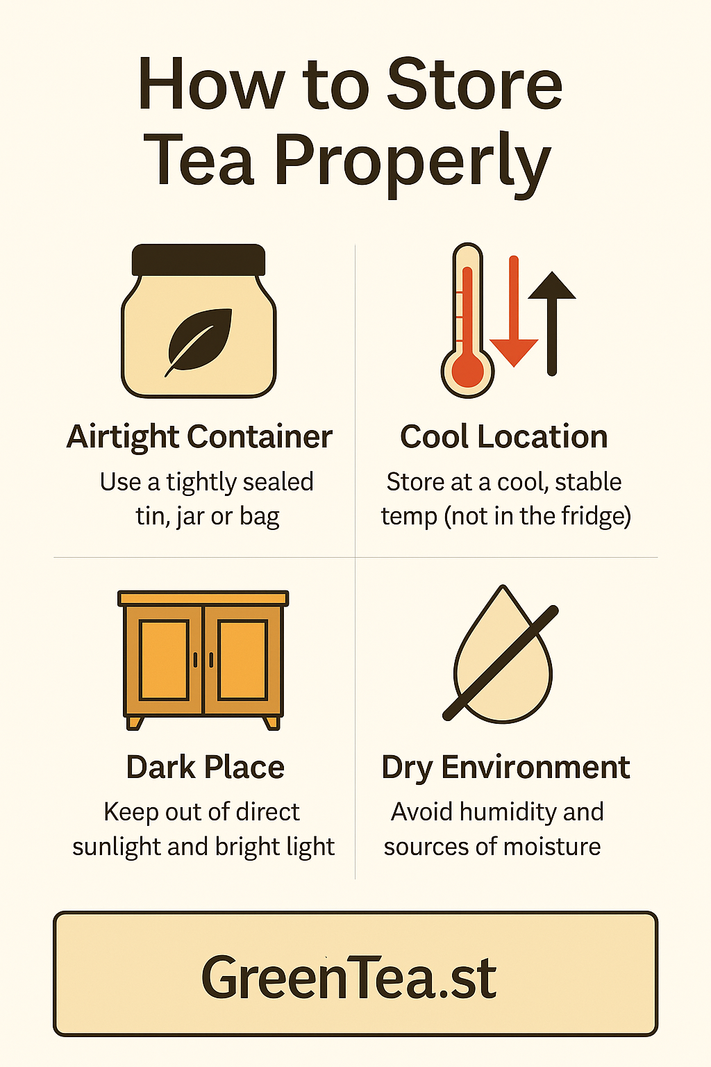 How to Store Tea Properly