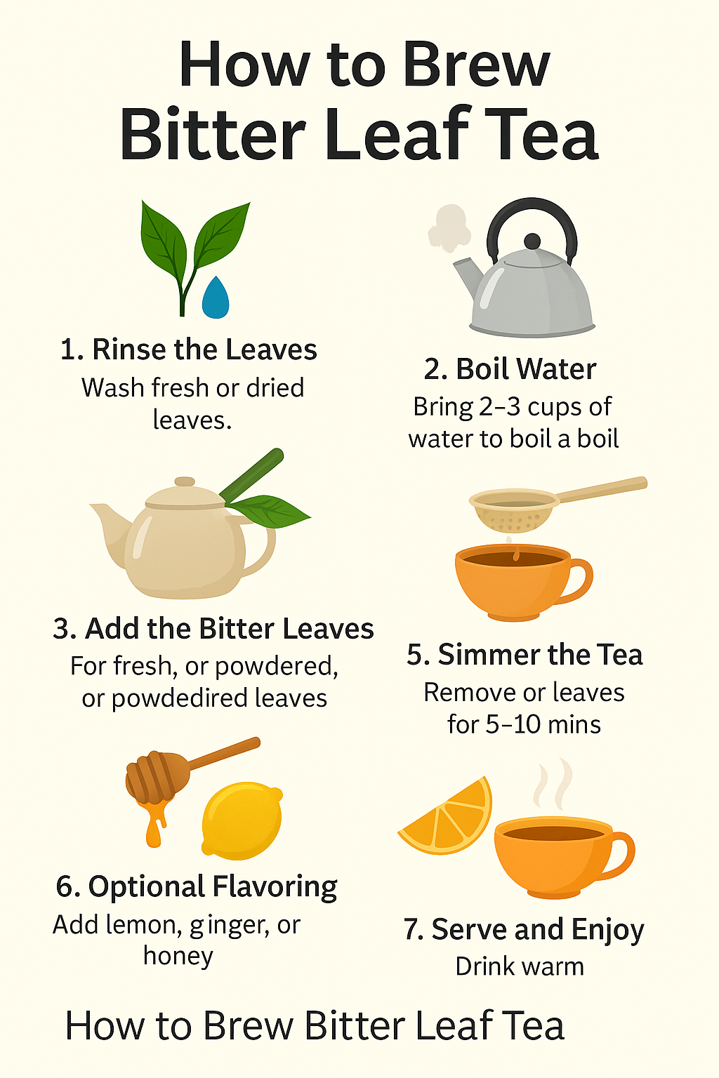 Bitter Leaf Tea