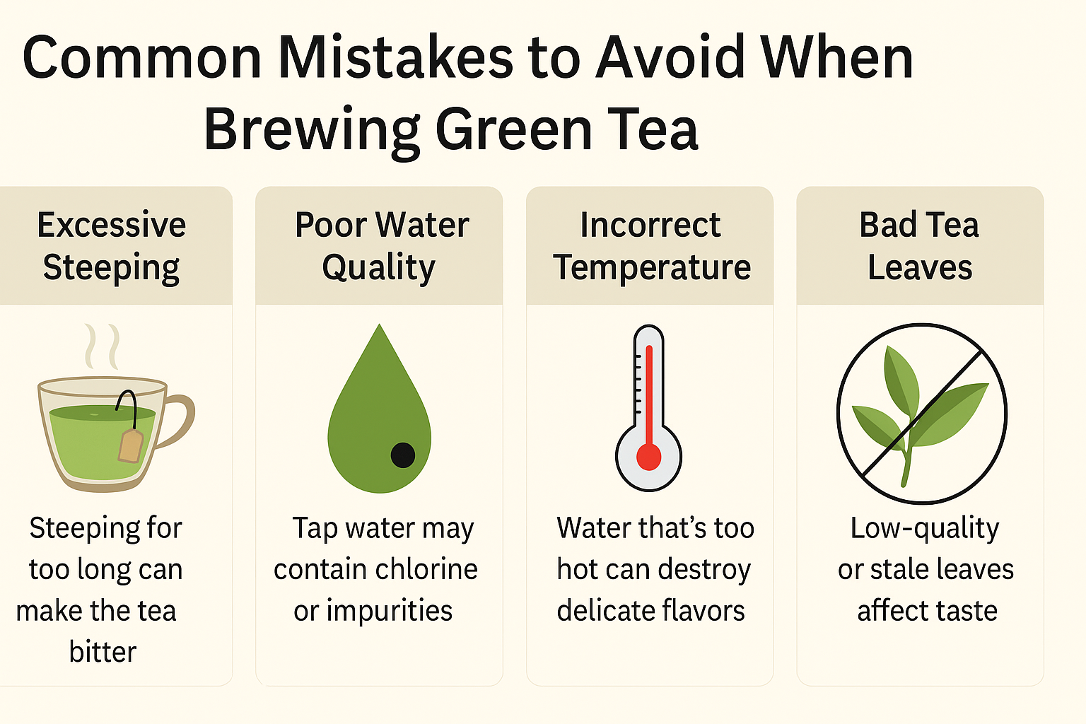 Common Mistakes to Avoid When Brewing Green Tea