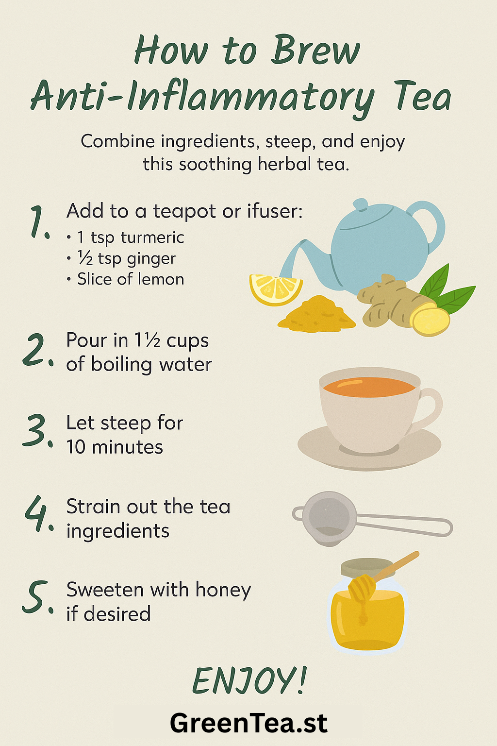 How to Brew Anti-Inflammatory Tea Blends