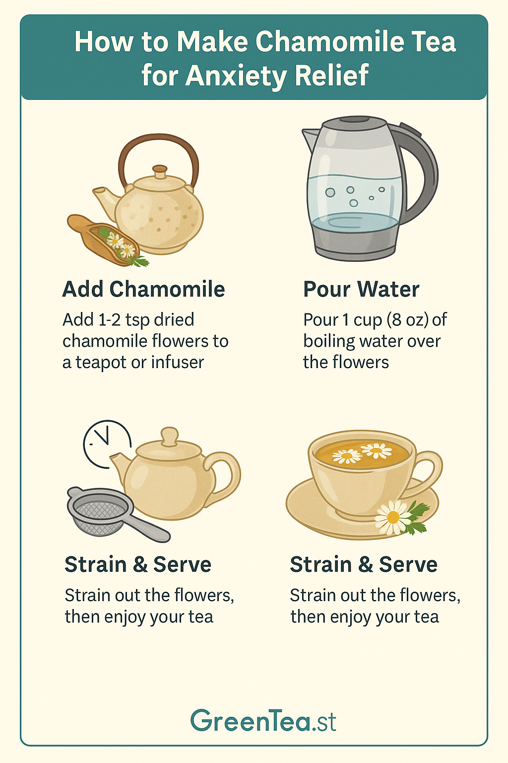 How to Make Chamomile Tea for Anxiety Relief