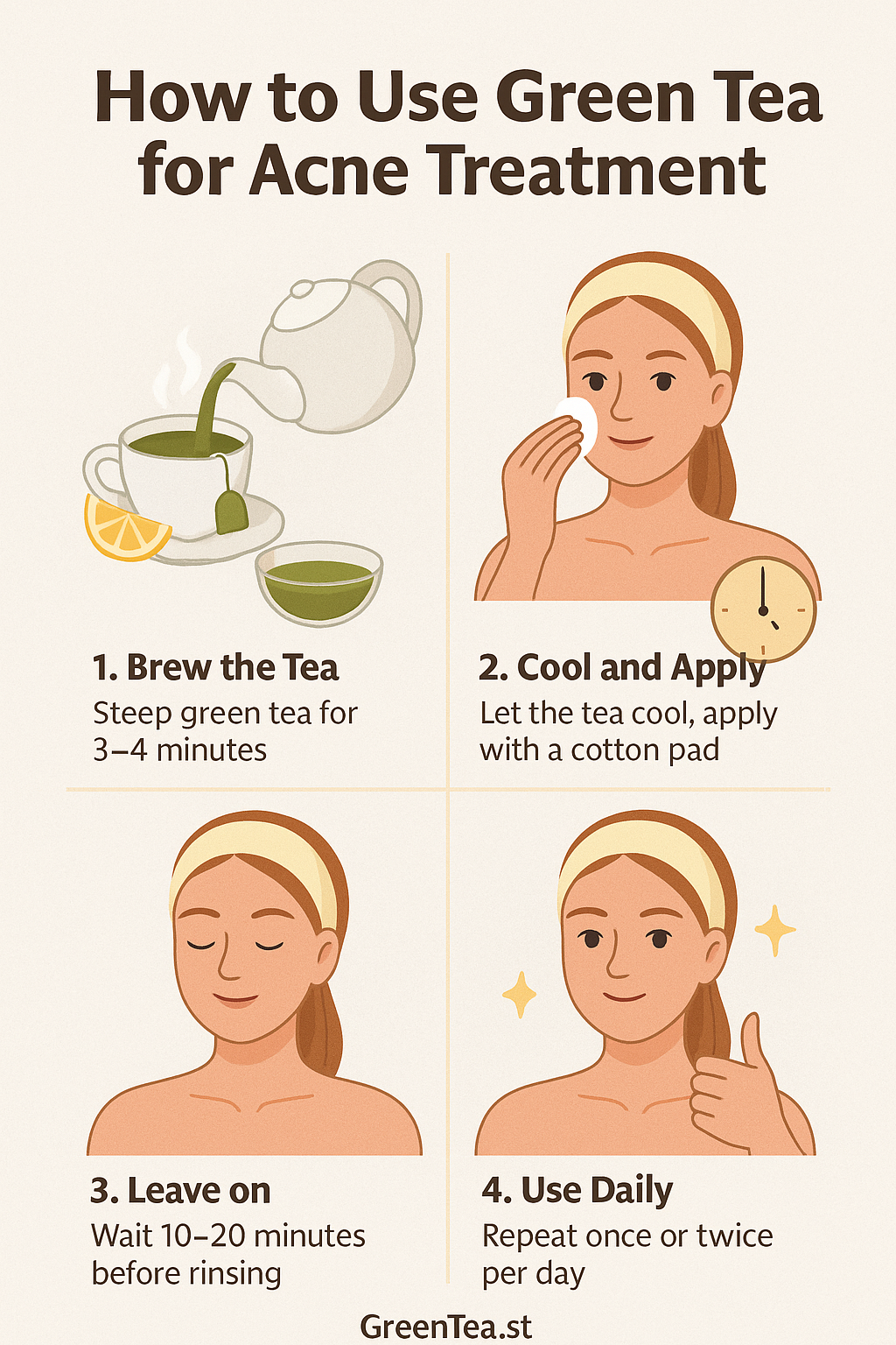 How to Use Green Tea for Acne Treatment